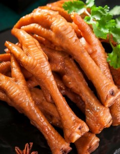 卤味鸡爪美食手机壁纸