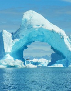 意境唯美风景，高清唯美极地冰川图片