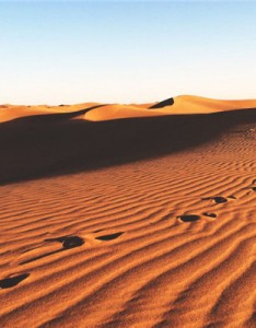 漂亮的风景意境图片，唯美壮阔的沙漠高清图片