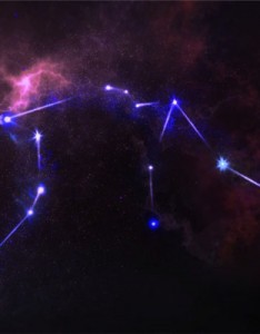 星座图片意境，个性唯美星座形状图片
