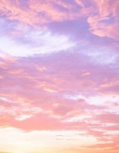 好看的风景意境图片，漂亮的唯美粉紫色系天空美图