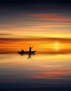 朦胧的朝霞图片风景，释放出美丽的颜色