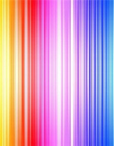 绚丽多彩意境图片，好看绚丽的彩虹条纹图片