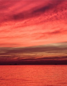 唯美风景意境图片，幽境的黄昏自然风景图片