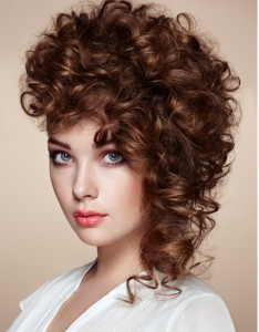 性感欧美卷发发型图片