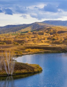绚丽多彩风景意境图片，内蒙古蛤蟆坝自然风景图片