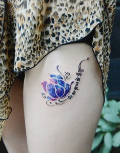 一个美好的即兴色彩回忆