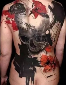 有种纹身叫涂鸦