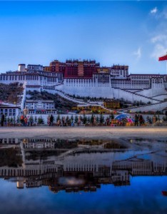 布达拉宫意境图片 西藏拉萨布达拉宫风景图片
